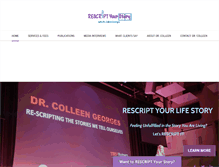 Tablet Screenshot of lifecoachingnj.com